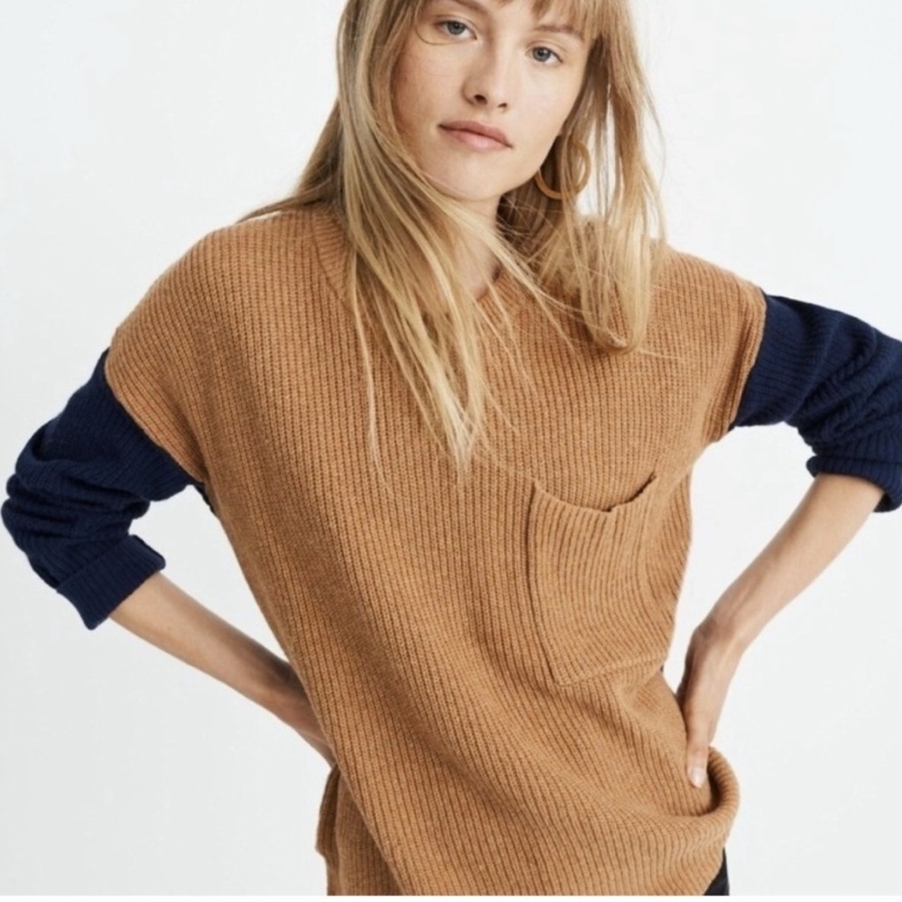 Madewell Thompson Pocket Pullover Sweater